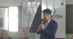 Lic.Gonzalo Quilodrán, de ENACOM, inaugura conectividad gratuita para Centros Vecinales