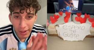 No le dio el bolsillo para comprar flores y su plan B se volvió viral
